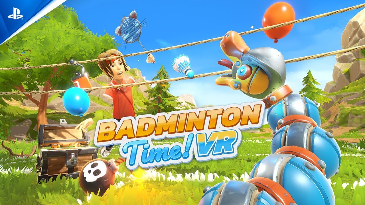 Badminton Time VR - Release Date Trailer PS VR2 Games
