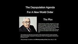 The Immigration Crises & depopulation will bring the New World Order