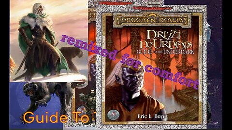Drizzt Do’Urden’s Guide To The Underdark 👀🕶️🌑🦮Dungeons and Dragons #dnd #underdark Long recut