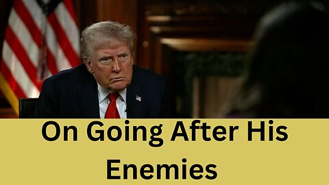 Kristen Welker Confronts President Donald Trump's Revenge - NewsNation Face The Public