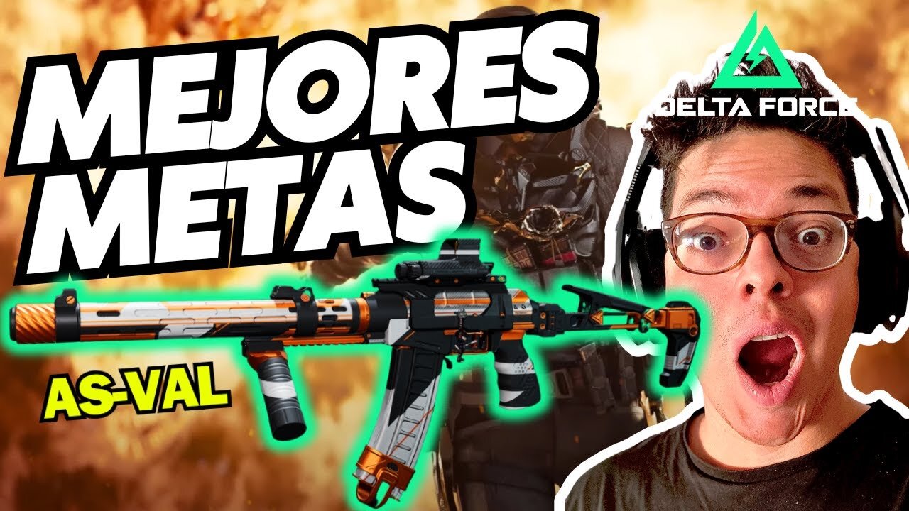 ¡MEJORES metas en DELTA FORCE!: AS-VAL #deltaforce