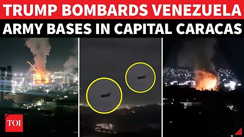 Trump INVADES Venezuela; US Air Force Attacks Army Bases In Caracas | Maduro Next?