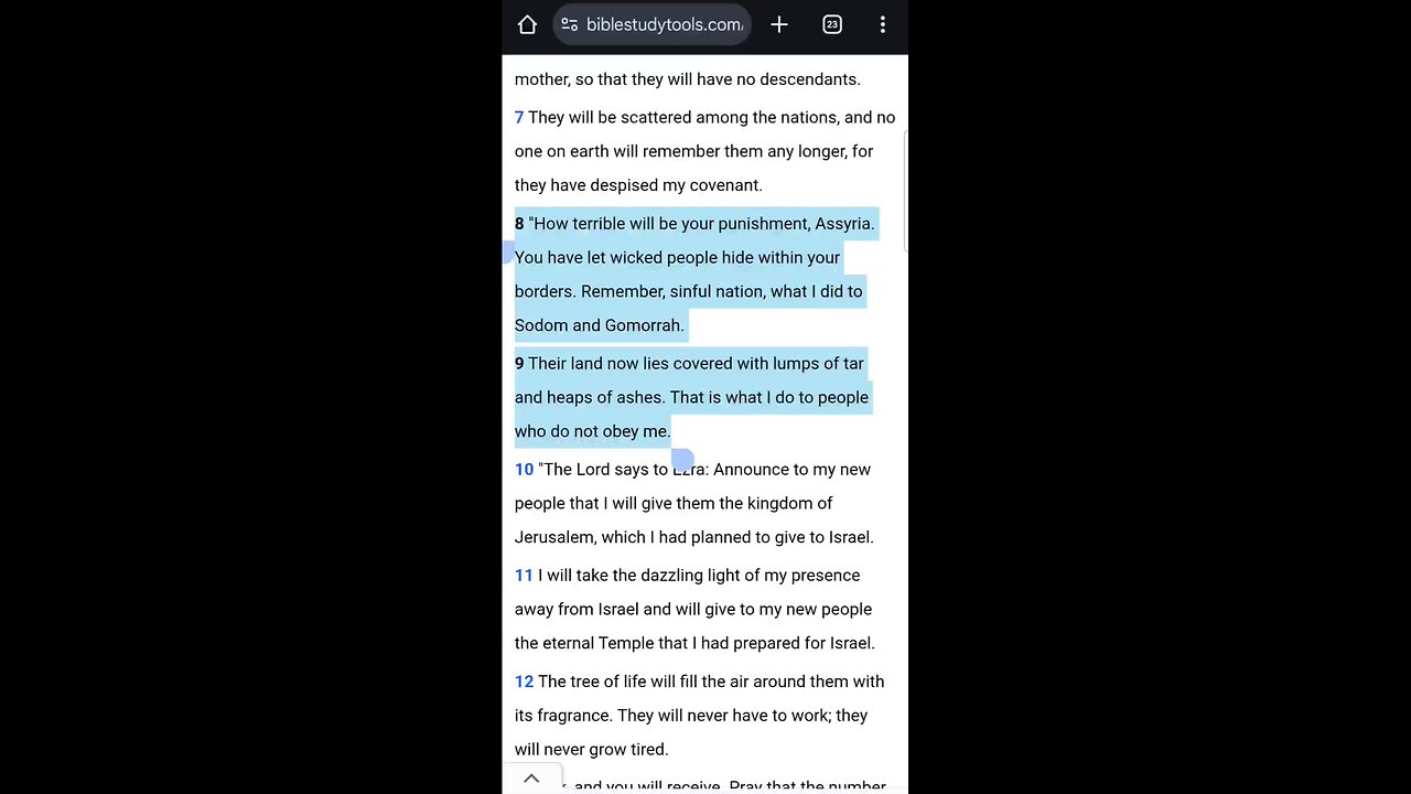 The Bible and archaeology tell the same story.