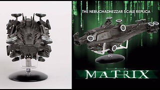 The Matrix - The Nebuchadnezzar Die-Cast Ship Model 11.8" [Master Replica's]