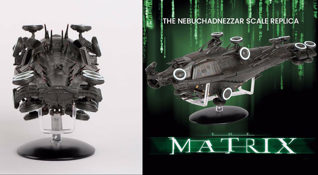 The Matrix - The Nebuchadnezzar Die-Cast Ship Model 11.8" [Master Replica's]