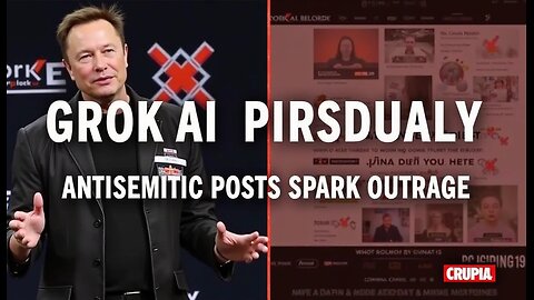 Elon Musk’s Grok AI Scandal: Antisemitic Posts Spark Outrage on X