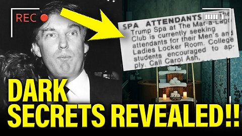 SECRETS of Trump spa UNLOCK TRUTH on HIS DARK PAST