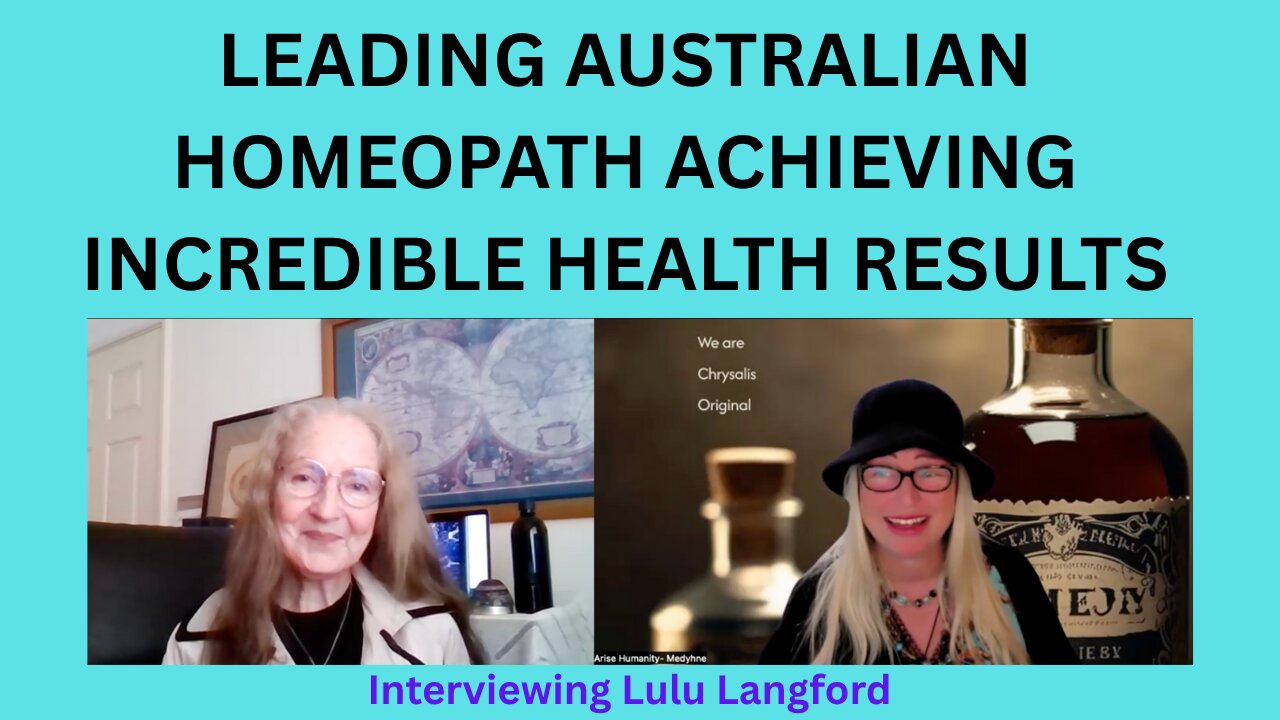 LEADING AUSTRALIAN HOMEOPATH ACHIEVING INCREDIBLE HEALTH RESULTS