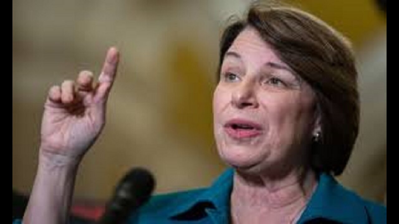 Amy Klobuchar Called Out for Hypocrisy After Defending Judge