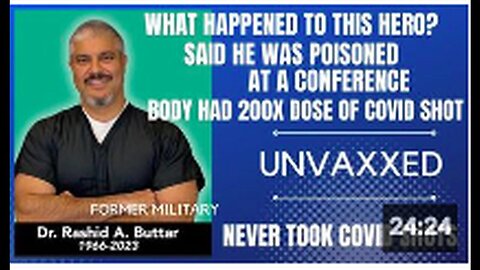 "Dr. Rashid Buttar Poisoned at Conference: A Tragic Loss "