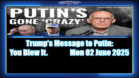 Trump’s Message to Putin - You Blew It.