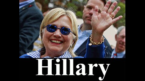THIS WAS SUPPOSED TO BE THE PANTSUITWARPIG 🐗 HILLARY DIANE RODHAM CLINTON AFTER COLLAPSING ON 9-11❗
