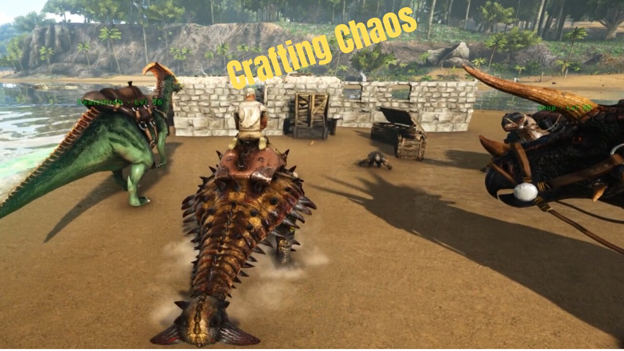 Day 6 in ARK ā Crafting, Chaos & No Clue What Iām Doing š