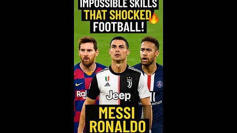 Impossible Football Skills That Shook the Game! Messi, Ronaldo & Neymar 🔥