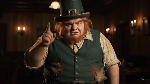 When the Leprechaun hits you with truth bombs instead of gold. 😂💣