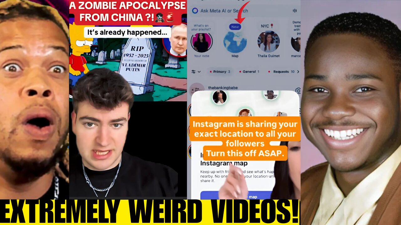 The WEIRDEST Extremely STRANGE Videos on the Internet Too CREEPY for Reality