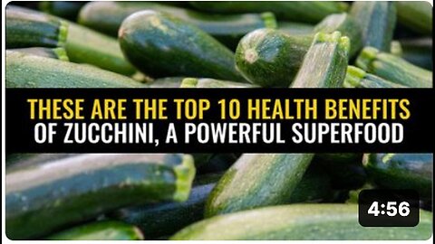 Top 10 Health Benefits of Zucchini: The Powerful Superfood