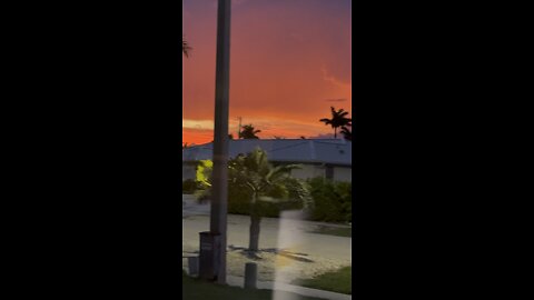 Stormy Sunset Over Gulf! | 4K