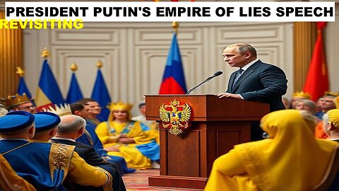 REVISITING PRESIDENT PUTIN'S EMPIRE OF LIES SPEECH - 24 FEBRUARY 2022
