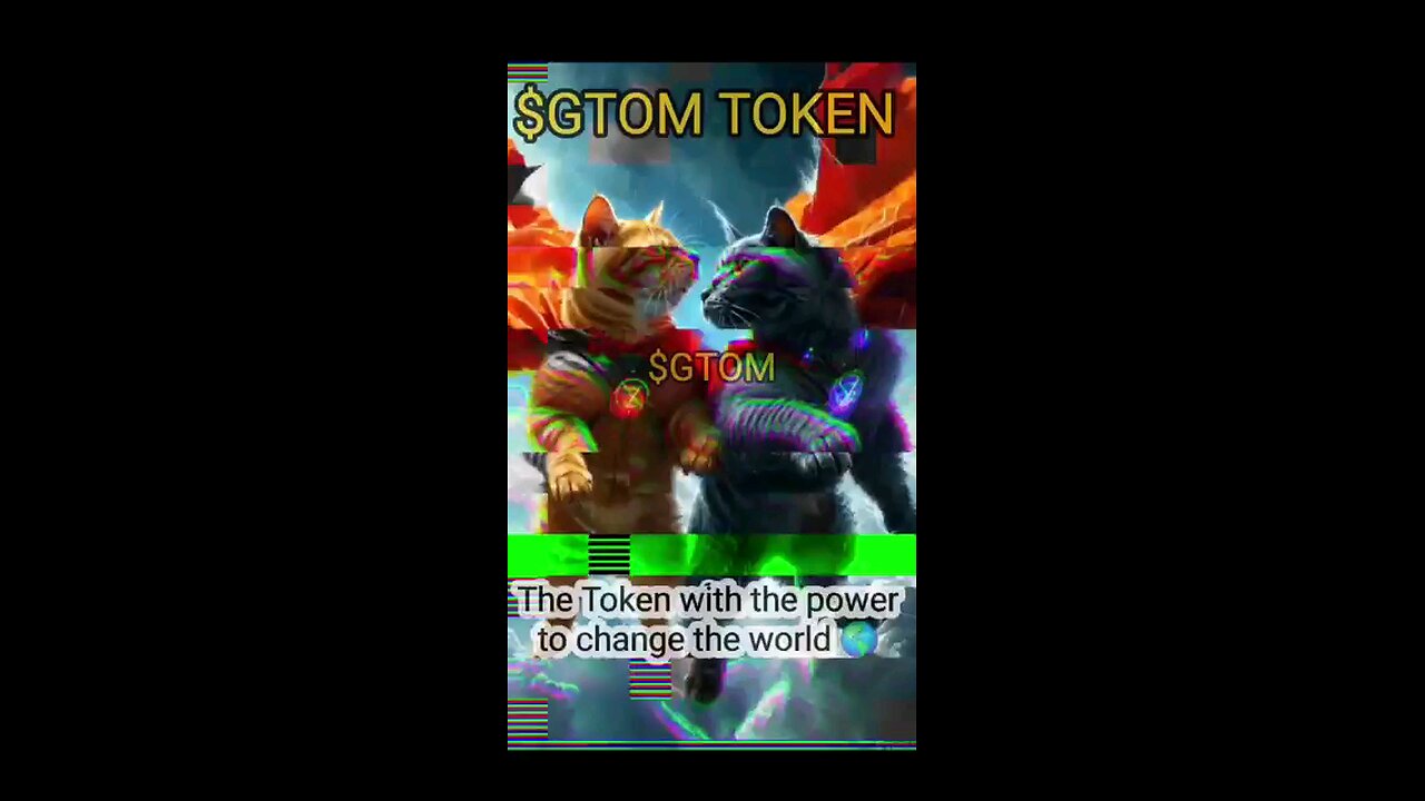 $GTOM CAT TOKEN: The token with the power to change the world