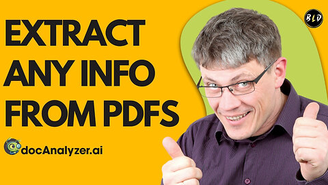 Extract Context-Specific Answers From All Your PDFs | docAnalyzer.ai Lifetime Deal
