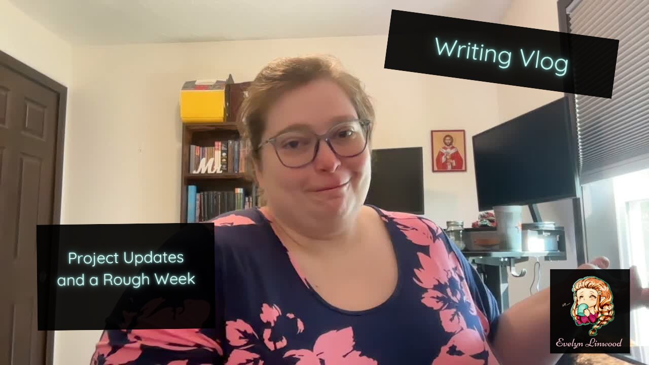 Writing Vlog || Project Updates and a Hard Week