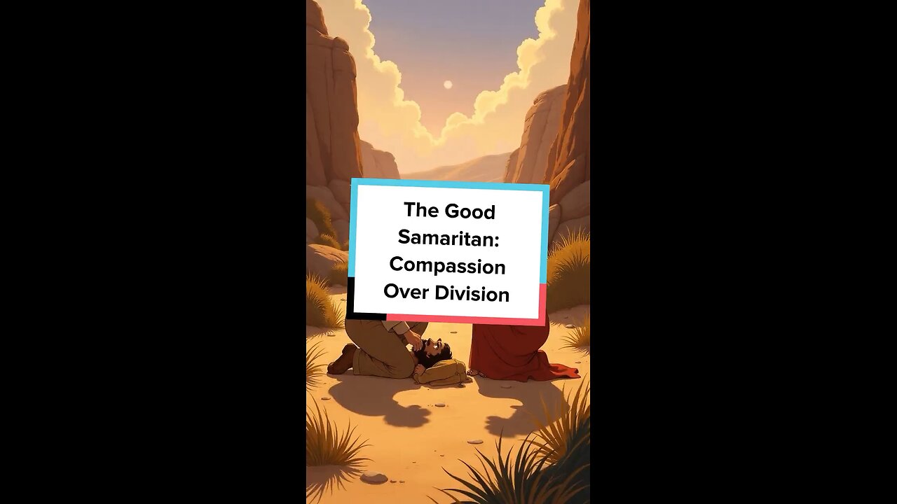 Testing a new style - The Good Samaritan: Compassion Over Division