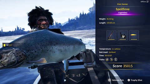 Legendary Fish Speilfinne COTW The Angler Trollspret Nature Reserve 14 August 2025