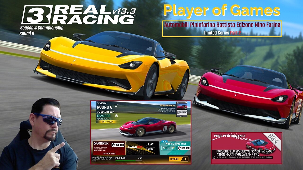 Player of Games: Real Racing 3 Update 13.3: The Battista Edizone Nino Farina Limited Series Part 2