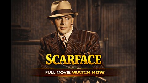 Scarface (1932) – Pre-Code Gangster Classic | The Shame of the Nation | Full Movie