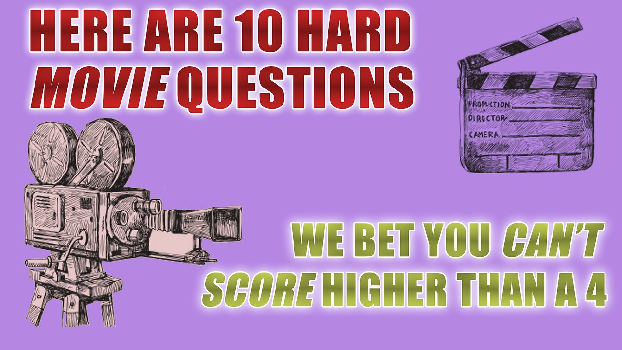 HARD Movie Quiz