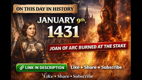 January 9th, 1431 — The Day the Church Put Joan on Trial