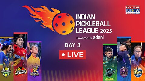 Live: IPBL 2025 Day 3 | Nonstop Action from India’s Biggest Pickleball League