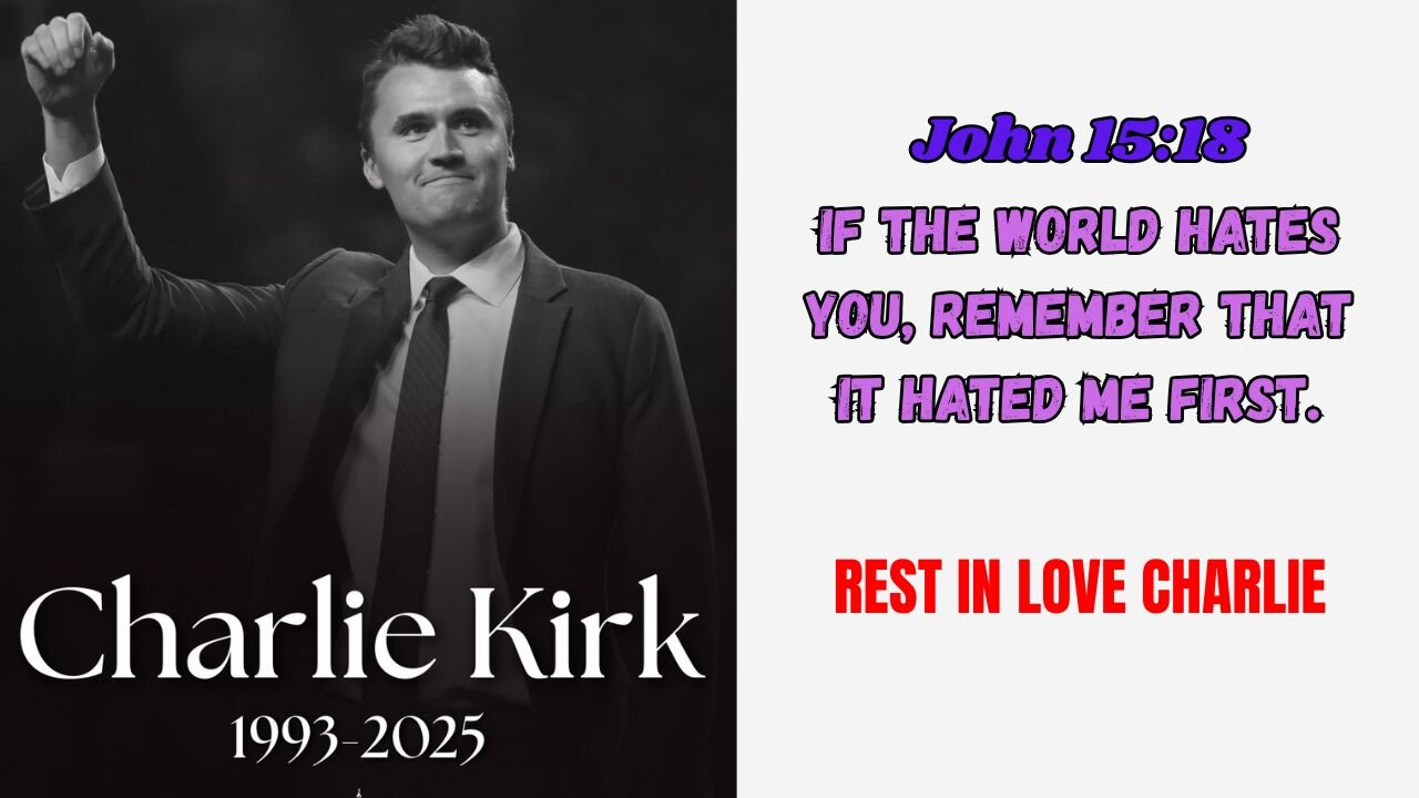 Thank you for your Service Charlie Kirk...