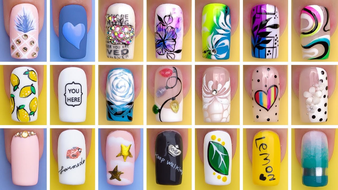 30 Trending Nails Art Design Compilation