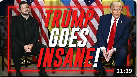 🚨WWIII ALERT: Trump Goes Insane & Implies Ukraine Could Conquer Russia, Endorsing EU Plan To Invade & Break Up Russia!!!
