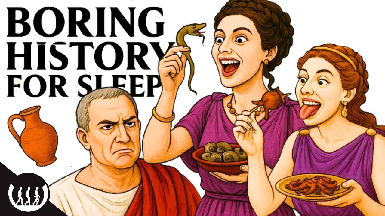 Boring History For Sleep | What Ancient Rome JUNK FOOD Was Like and more