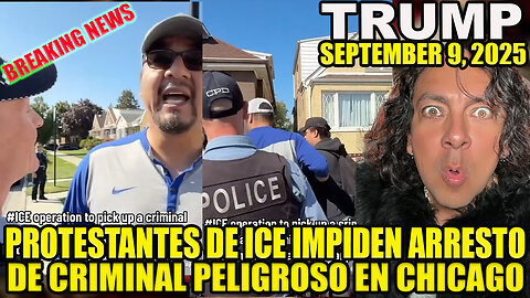 PROTESTANTES DE ICE IMPIDEN ARRESTO DE CRIMINAL PELIGROSO EN CHICAGO