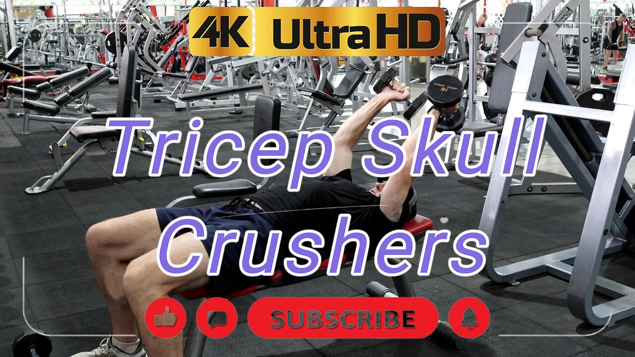 🔥💪 TRICEP SKULL CRUSHERS: THE ULTIMATE ARM BUILDER! 💪🔥