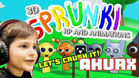 Hilarious Adventure in the Weird World of SpRunKi | Reactions & Fun Moments with AhurX 🤪🕹️