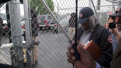 Fire Citation POSTED on Migrant Detention Facility in Newark NJ