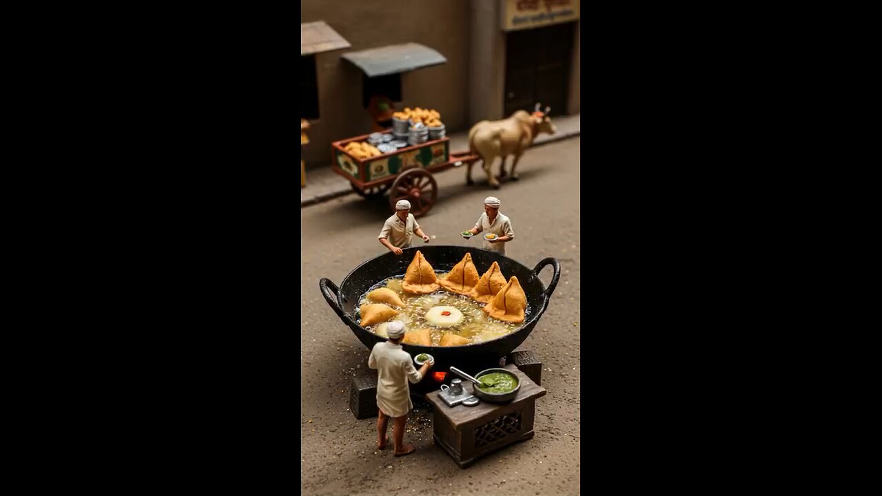 India’s culinary magic, miniaturized! 🍛✨ Which bite-sized world would you dive into? 🌍 #foodie