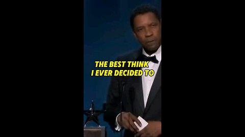 Danzal Washington best motivation