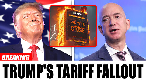 BREAKING! Trump Cornered as Amazon Exits U.S. — $13B Tariff Fallout Hits Supply Chains
