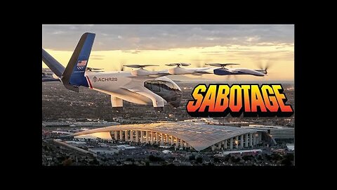 SMART CITY SABOTAGE! OLYMPICS ANNOUNCE THEY WILL BE CAR FREE AND USE AUTONOMOUS AIR TAXI'S ONLY!