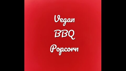 vegan BBQ Popcorn Topping