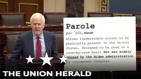 Senator Cornyn Delivers Remarks on Afghan Parolees
