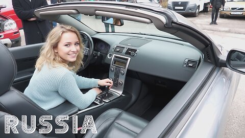 [RU] Moscow: Walking Tour [Swedish cars / Panasonic HC-X1600]