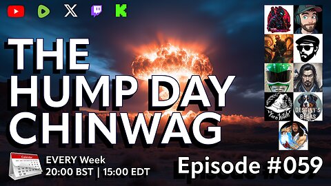 🔴The Hump Day Chin Wag🔴TV, Film, Gaming and News Podcast🔴Episode 059🔴