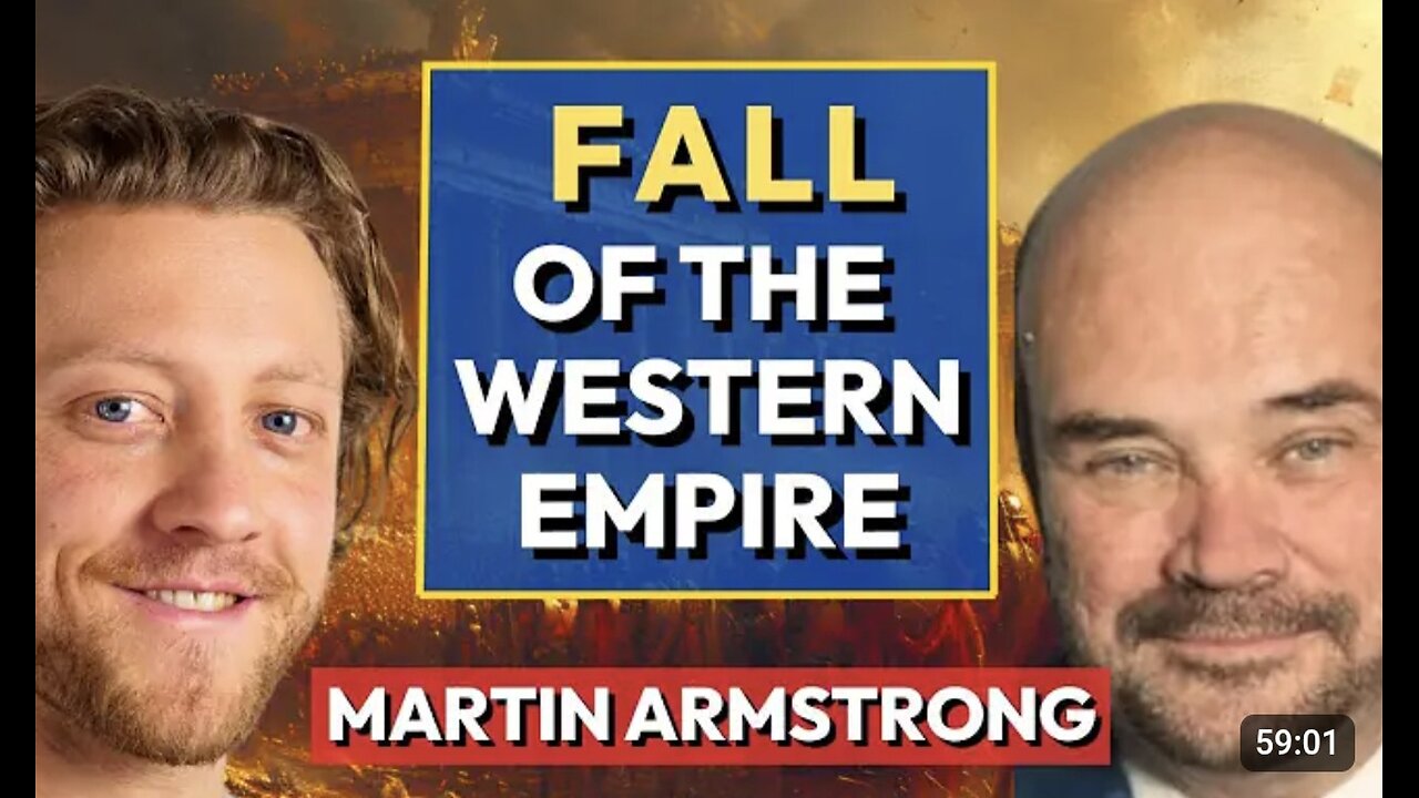 The Western Empire is in Its Final Days: "History is Repeating" | Martin Armstrong